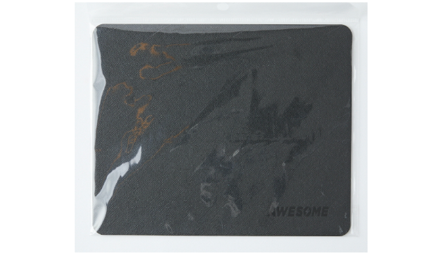 Mouse Pad 'Awesome' Simple Black