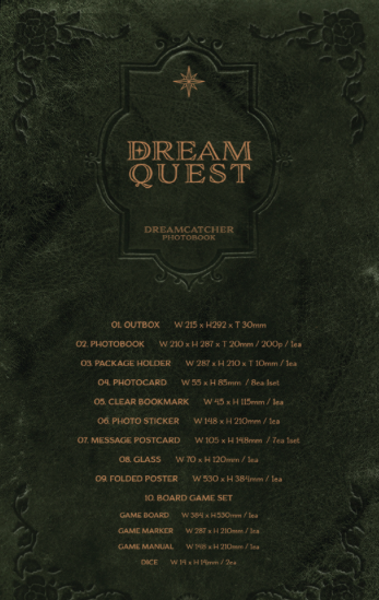 DREAMCATCHER - DREAMCATCHER OFFICIAL PHOTOBOOK