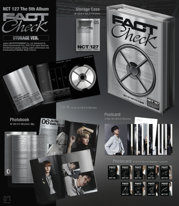 NCT 127 VOL.5 FACT CHECK (STORAGE VER)