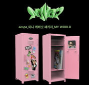 aespa Official MD "MY WORLD" Mini Cabinet