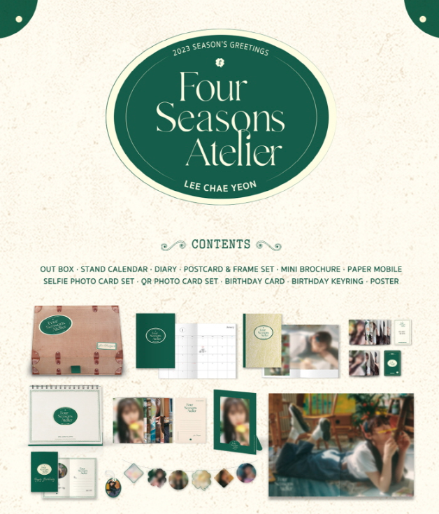 Lee Chae Yeon 2023 Season's Greetings: Four Seasons Atelier