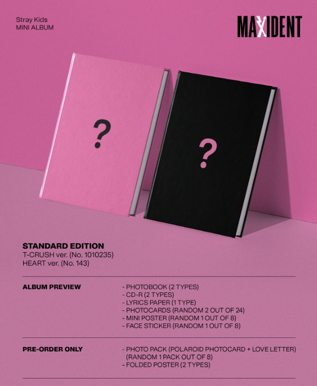 Stray Kids 7th Mini Album "Maxident" (Standard Ver.)