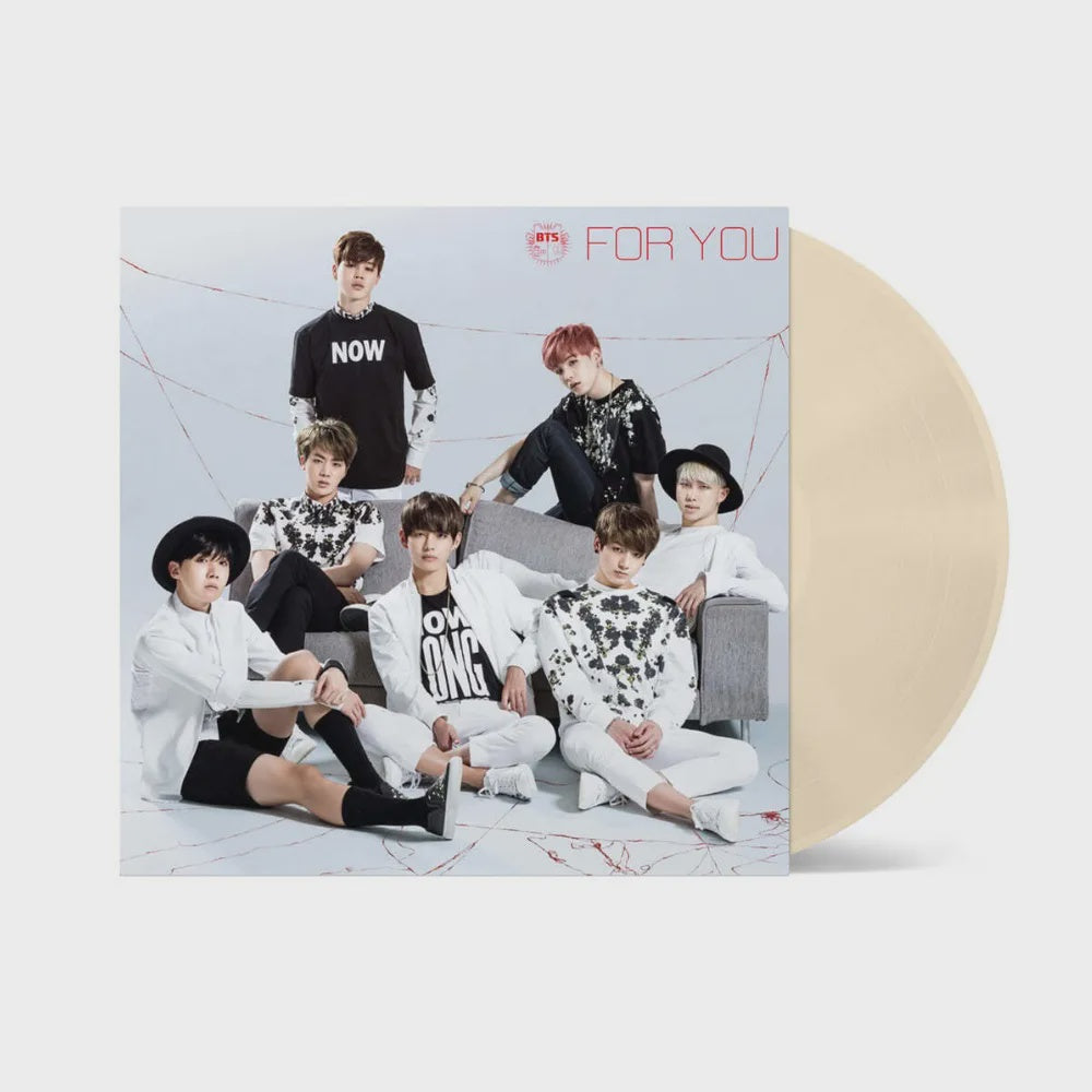 BTS 'FOR YOU' LP (Transparent Gold) - 10th Japan Debut Anniversary