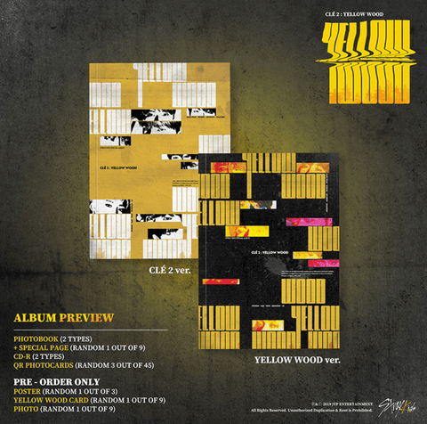Stray Kids 1st Special Album "Clé 2: Yellow Wood"
