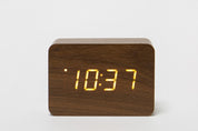 Wood Clock Brown M