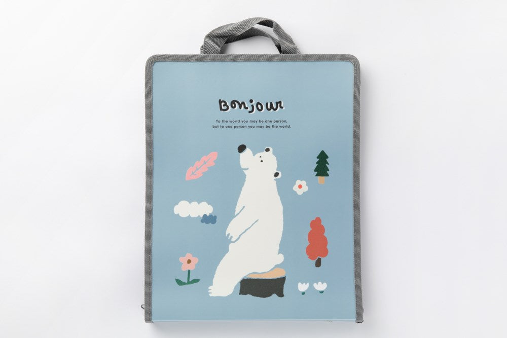 Handle Zipper Case Bear
