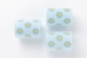 Hair Rollers Extra Large Blue Flower 3p