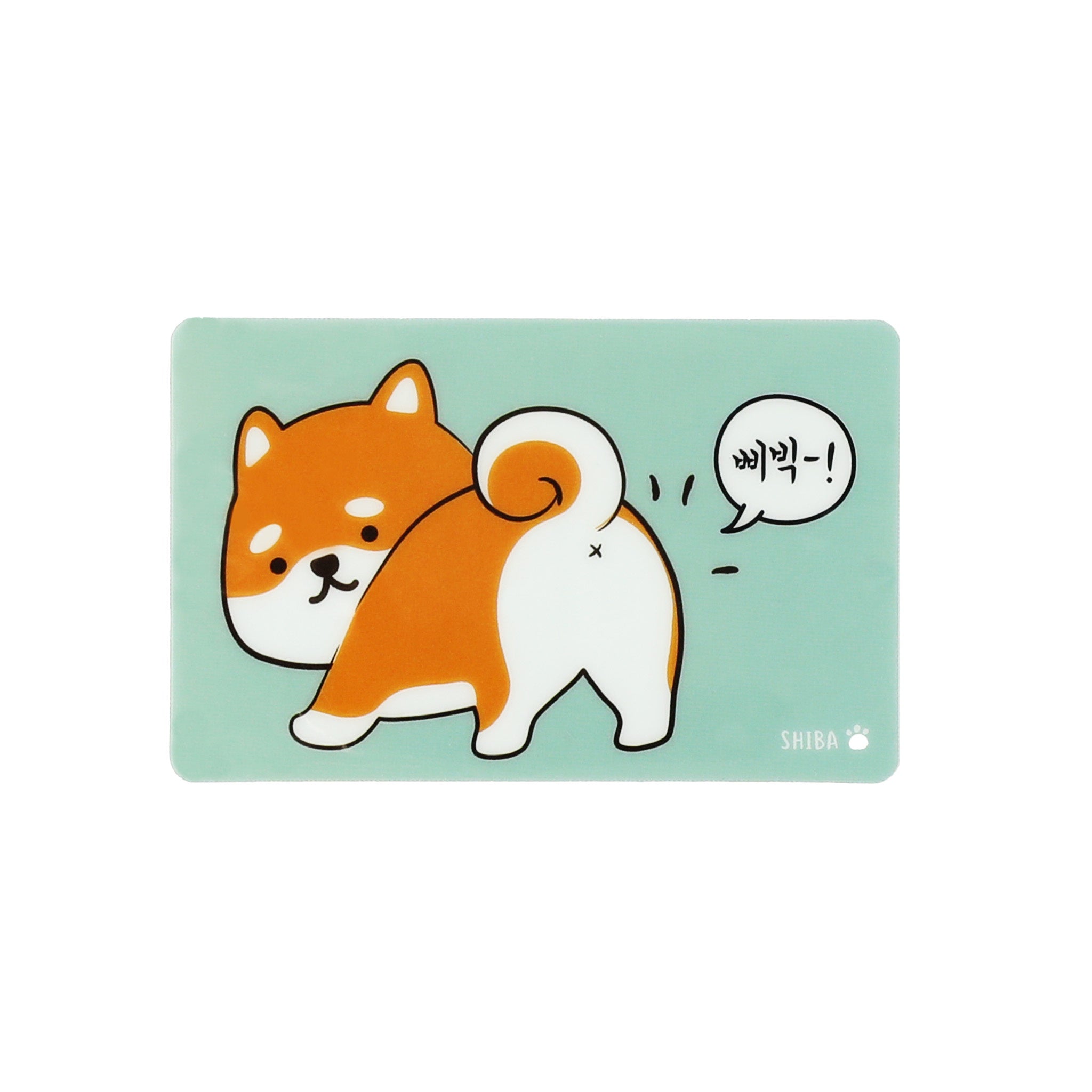 Card Sticker Shiba