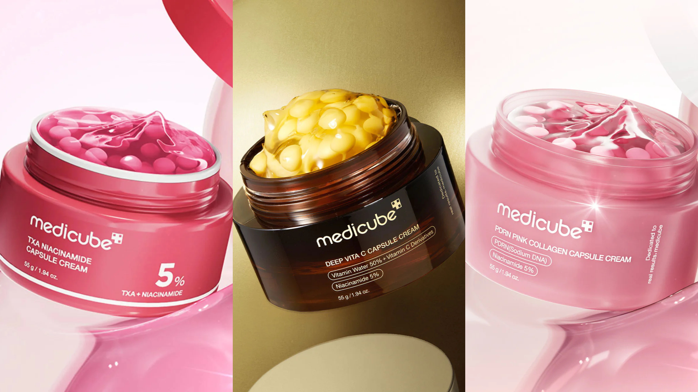 Three Capsules, Three Solutions: Breaking Down Medicube Capsule Creams