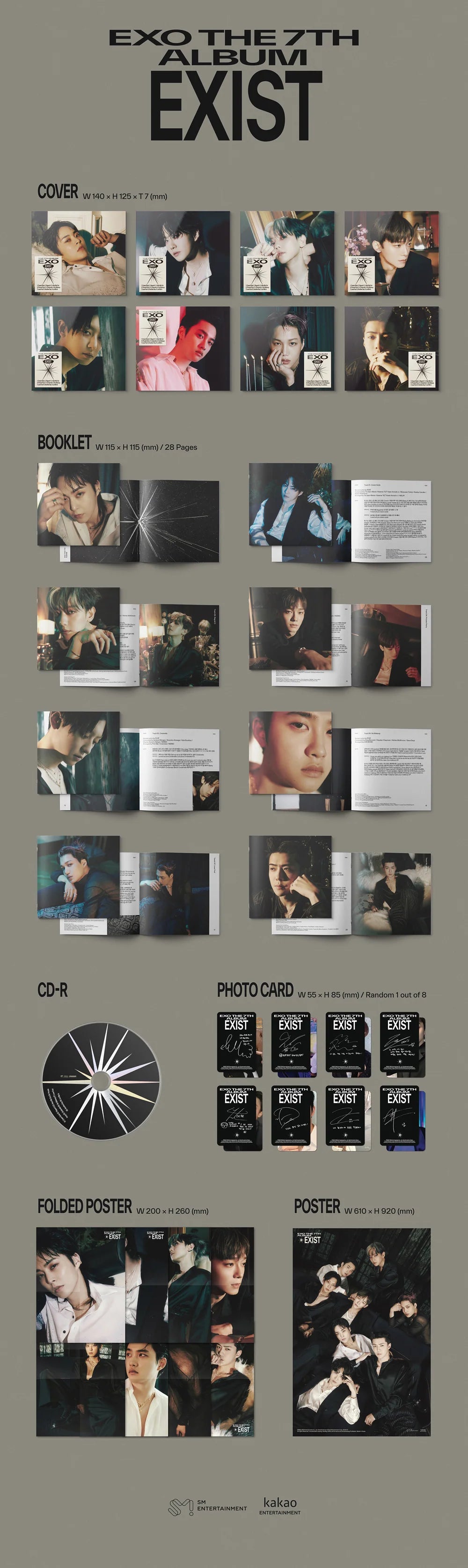 EXO Vol.7 "EXIST" (Digipack Ver.)