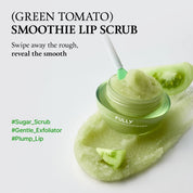 FULLY Green Tomato Smoothie Lip Scrub