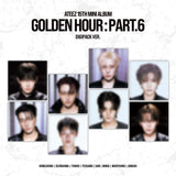 [PRE-ORDER] ATEEZ - 15TH MINI ALBUM [GOLDEN HOUR : PART.6] (DIGIPACK VER.) (8 VERSIONS)
