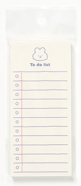 MEMO TO DO LIST RABBIT