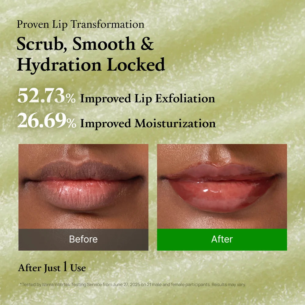 FULLY Green Tomato Smoothie Lip Scrub