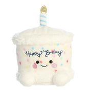 Plush Aurora - Palm Pals - Party Sized - 8" Happy B'Day Cake