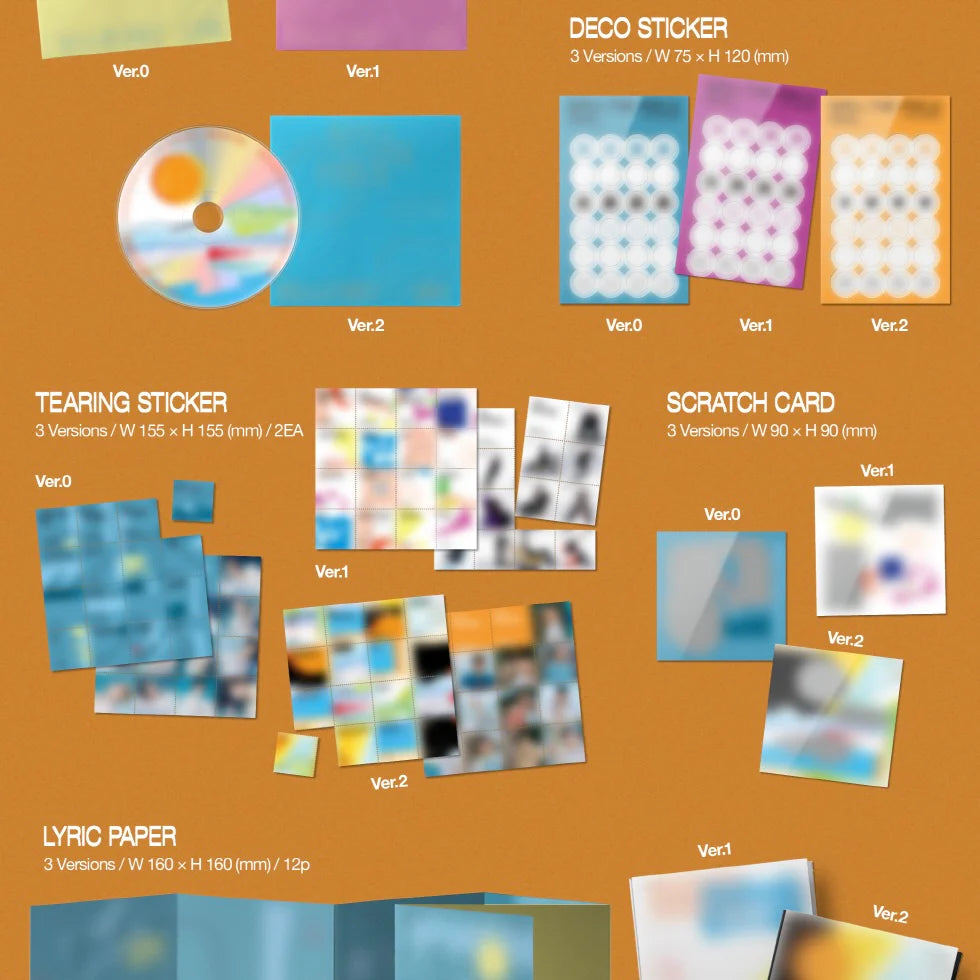 Seventeen 12th Mini Album "Spill The Feels" (Standard Ver.) (Set) with Weverse Shop POB