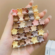 Mini Hair Clip Cute Nature (3pc)