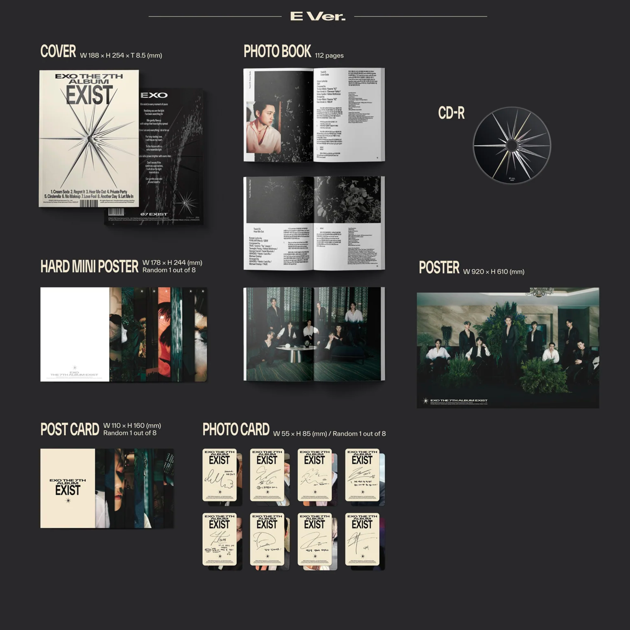 Exo Vol.7: Exist [Photo Book Ver.]