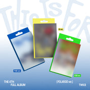TWICE 4th Album "THIS IS FOR" (Polaroid Ver.)