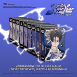 Zerobaseone 1st Full Album "NEVER SAY NEVER" (Lenticular Keyring Ver.)