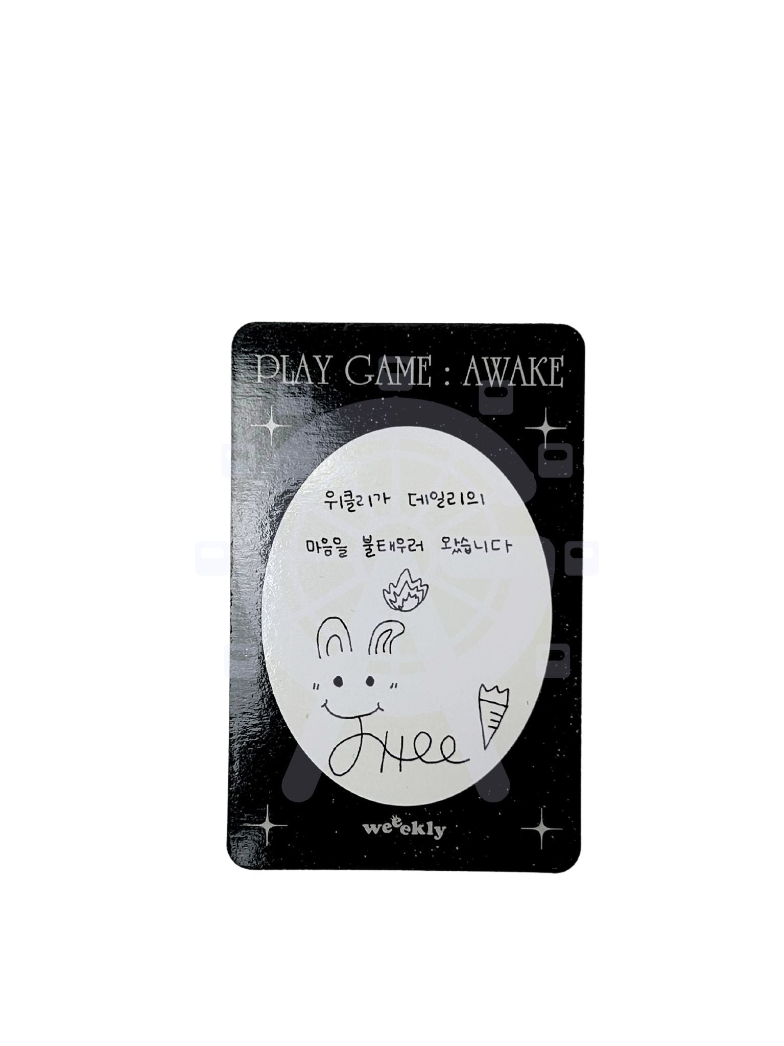 (trade) Weeekly 'Play Game : Awake' (Lee Jaehee; Myself Ver.)
