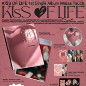 Kiss of Life - 1st Single Album 'MIDAS TOUCH' (Photobook Ver.)