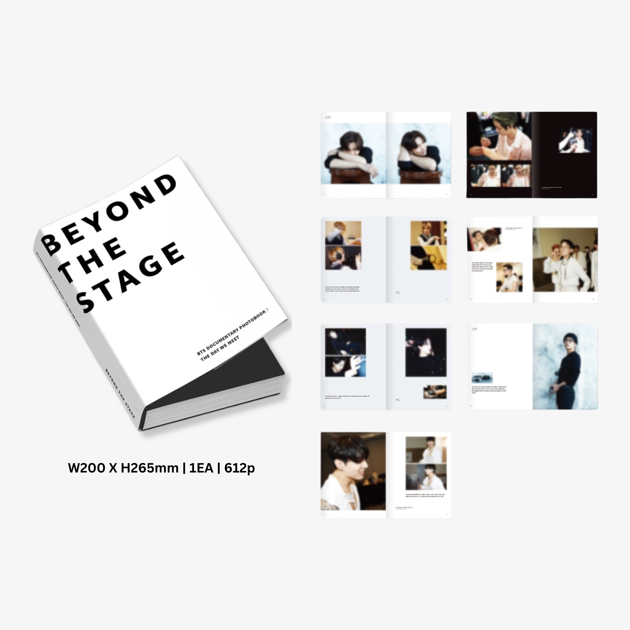 BTS "BEYOND THE STAGE" DOCUMENTARY PHOTOBOOK: THE DAY WE MEET