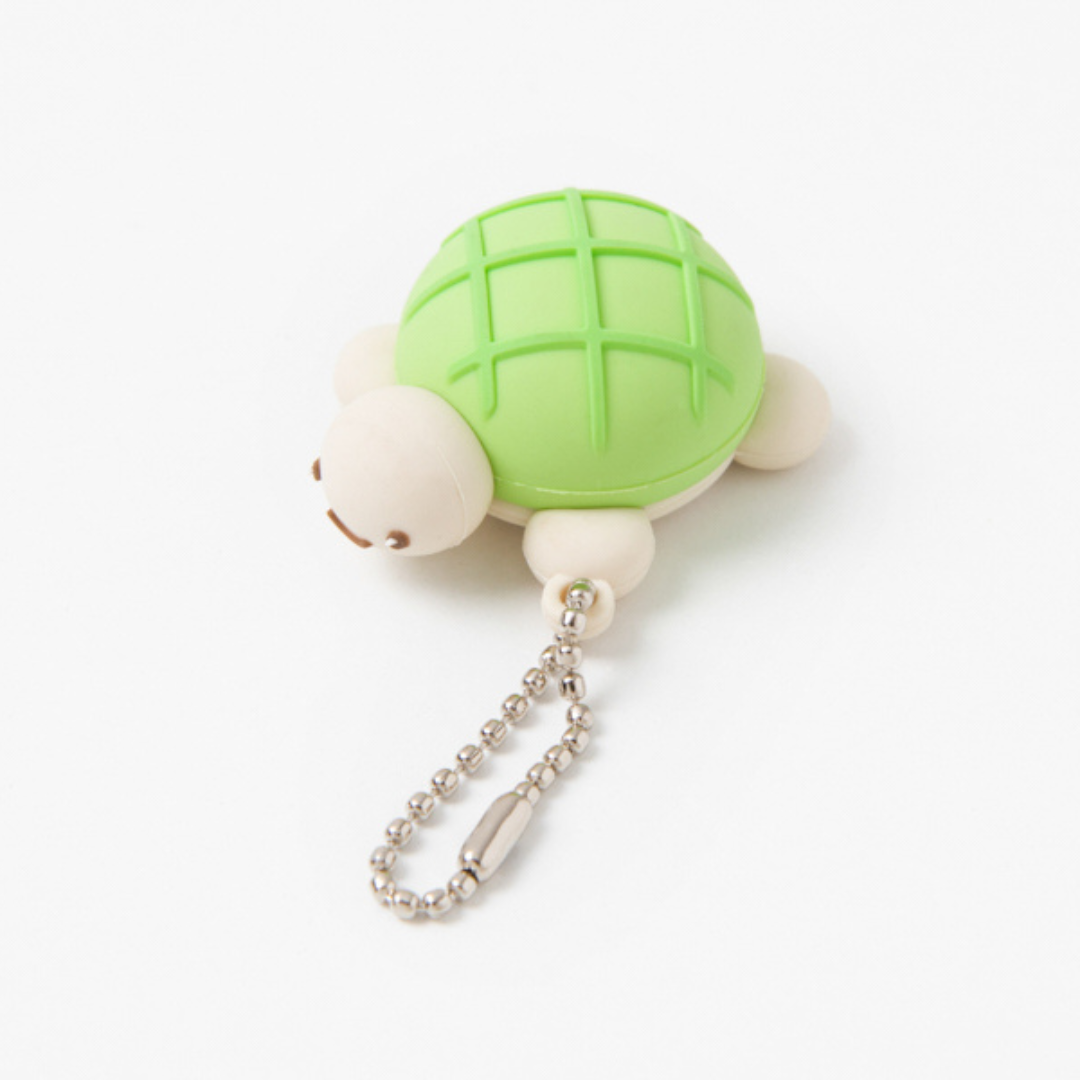 KEY RING SET BICHON TURTLE