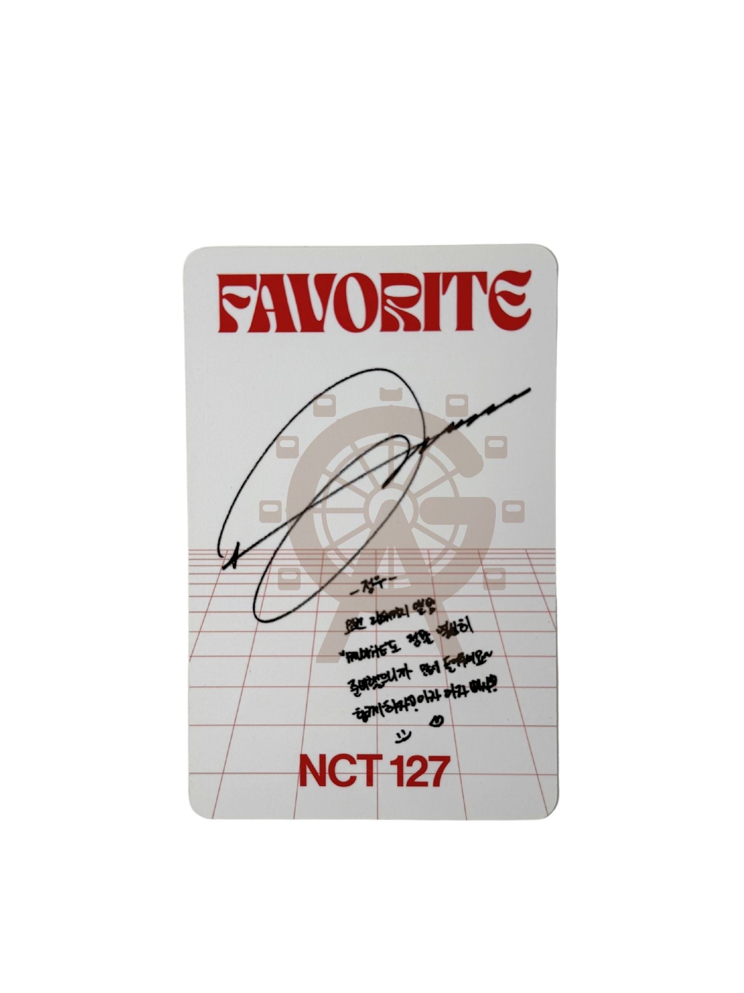 (trade) NCT127 'Favorite' (Jungwoo; Classic Ver.)