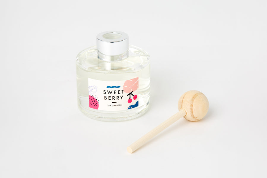 Car Perfume Diffuser 120ml (Sweet Berry)
