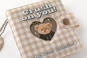 Epoxy Collect Book - "Crush on You" Brown Bear