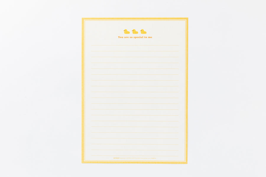 LETTER SET DOME DUCK
