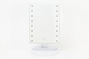 LED Desk Mirror White