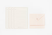 Letter Paper Pink Eyelet