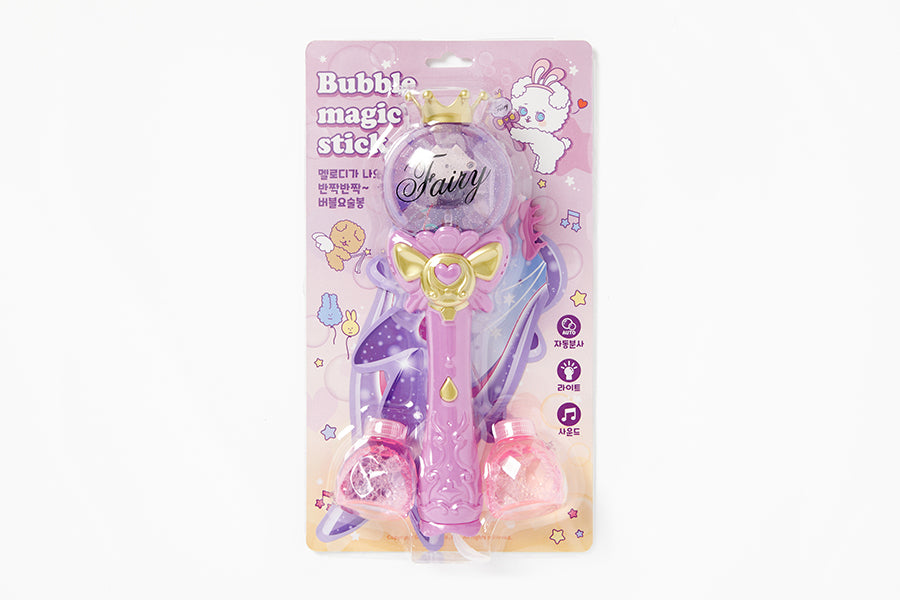 BUBBLE MAGIC STICK FAIRY PINK