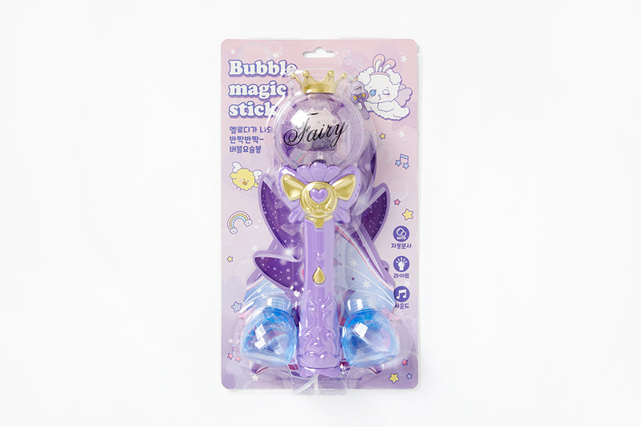BUBBLE MAGIC STICK FAIRY PURPLE