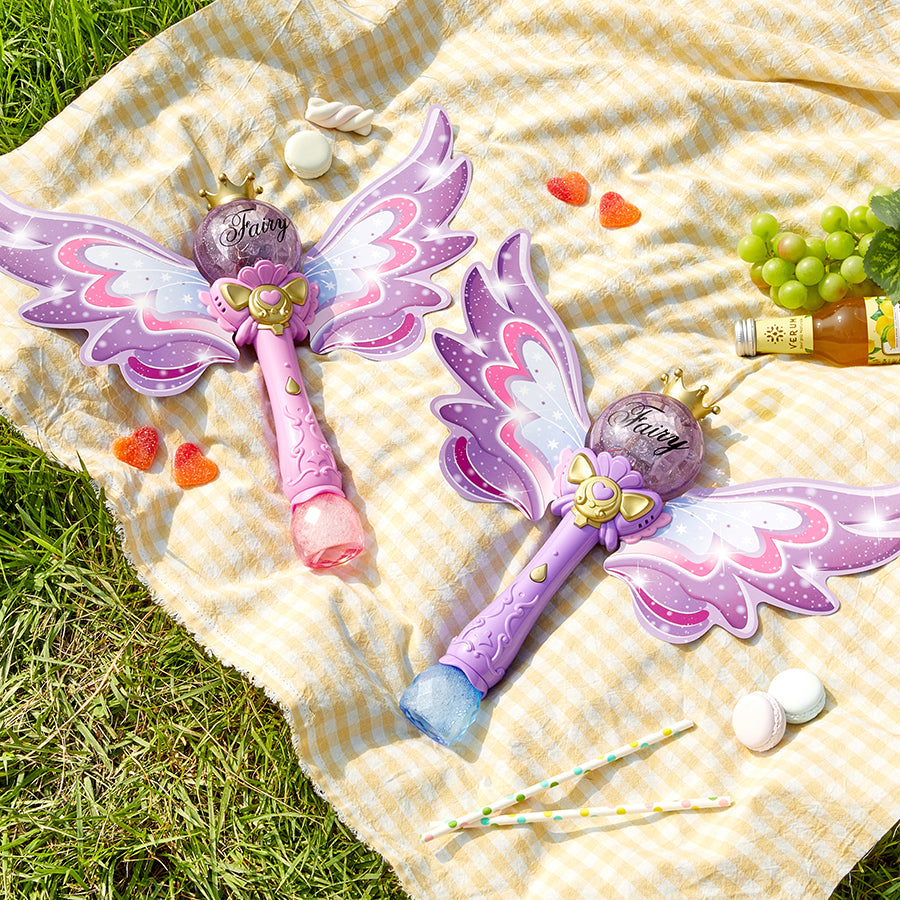 BUBBLE MAGIC STICK FAIRY PURPLE