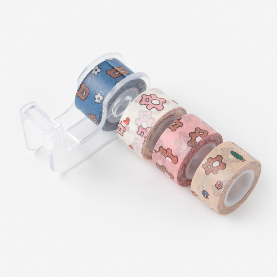 Mini Bear Masking Tape & Cutter Set