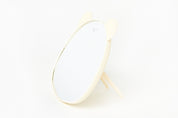 Desk Mirror Bear Ivory