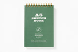 DRAWING BOOK A5 DARK GREEN