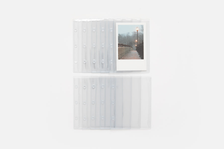 Collectbook Polaroid & Photo Card Refill Sheet - 3 Holes