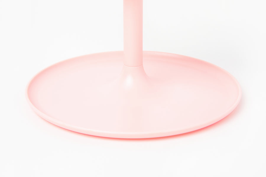 LED Desk Mirror Heart Pink