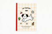 Red Puppy Notebook