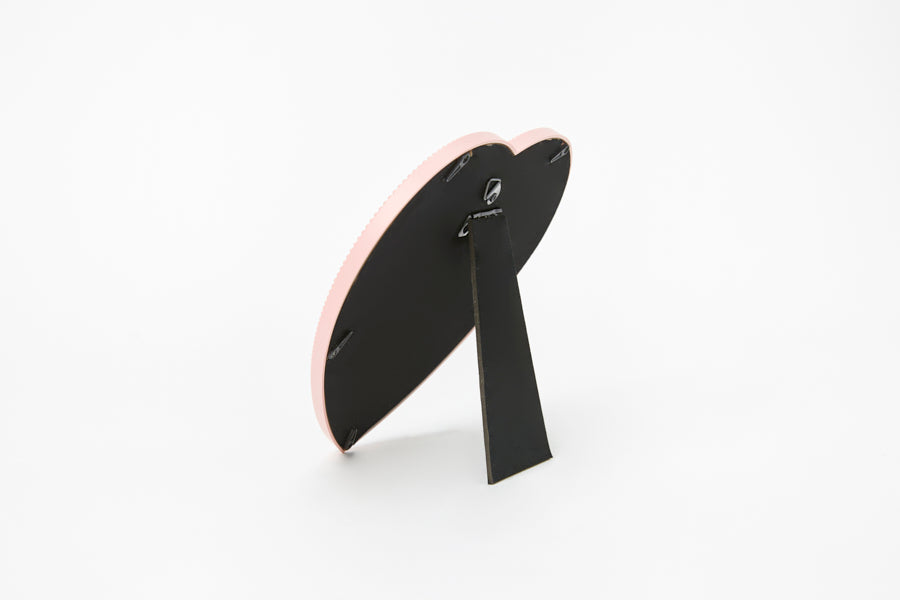 Desk Mirror Pink Heart S
