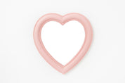 Desk Mirror Pink Heart L