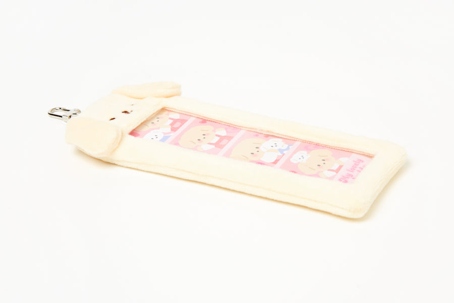 Fluffy Photo Card Case 4-Cut Bichon