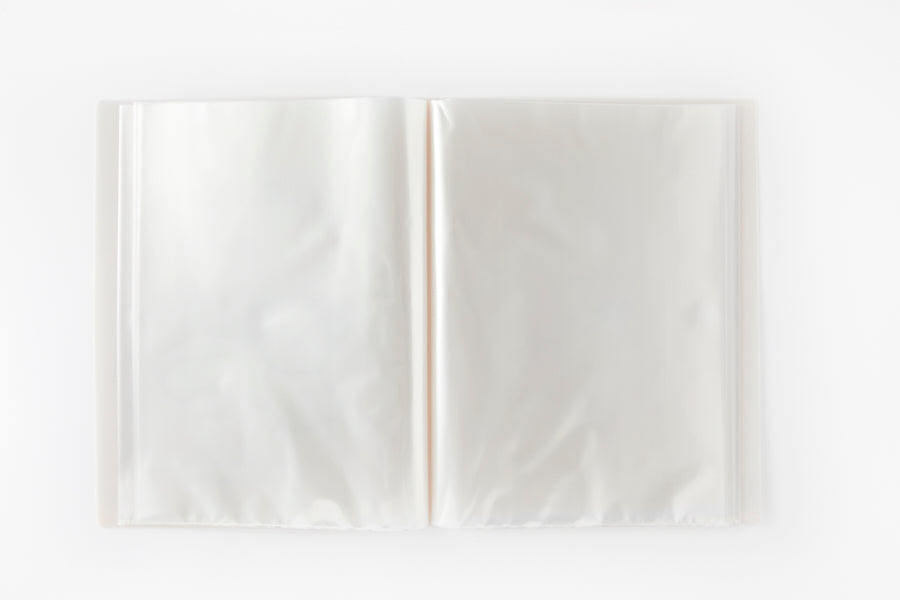 Cat Clear File 20 pockets (Ivory) Amuse Ground