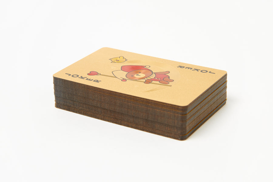 PLAYING CARDS GOLD OLIVER