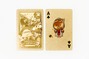 PLAYING CARDS GOLD OLIVER
