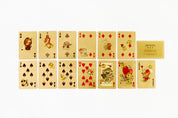 PLAYING CARDS GOLD OLIVER